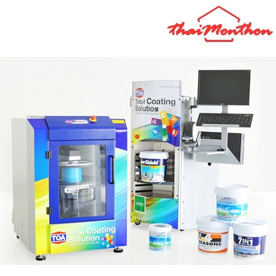 ศูนย์ผสมสี TOA สาย4 - ร้านวัสดุก่อสร้างพุทธมณฑลสาย4 - ไทยมณฑล โฮมมาร์ท 